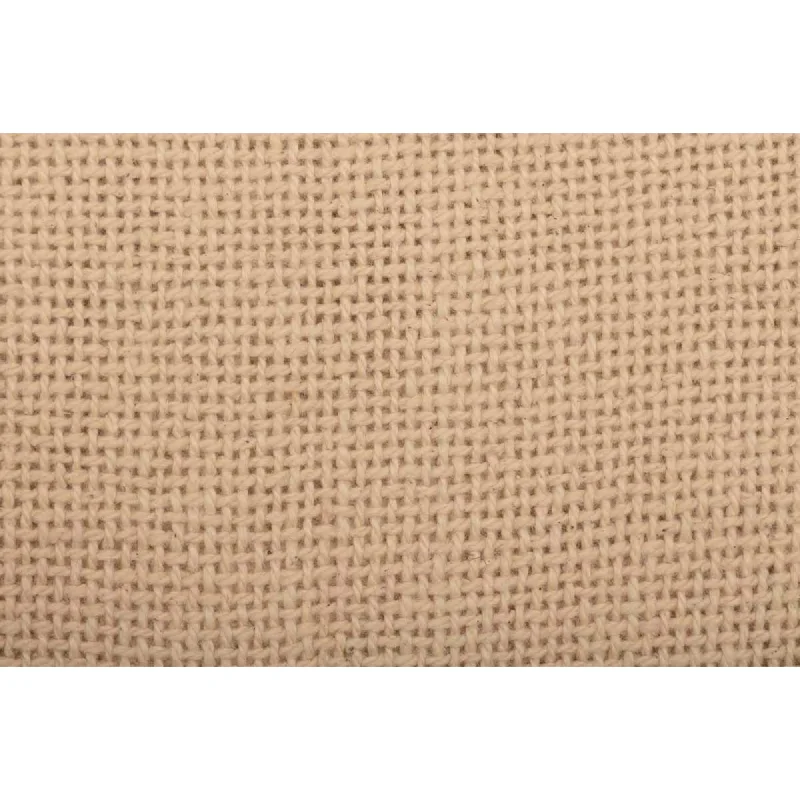 Burlap Vintage Ruffled Queen Bed Skirt 60x80x16 lightweight skirt design