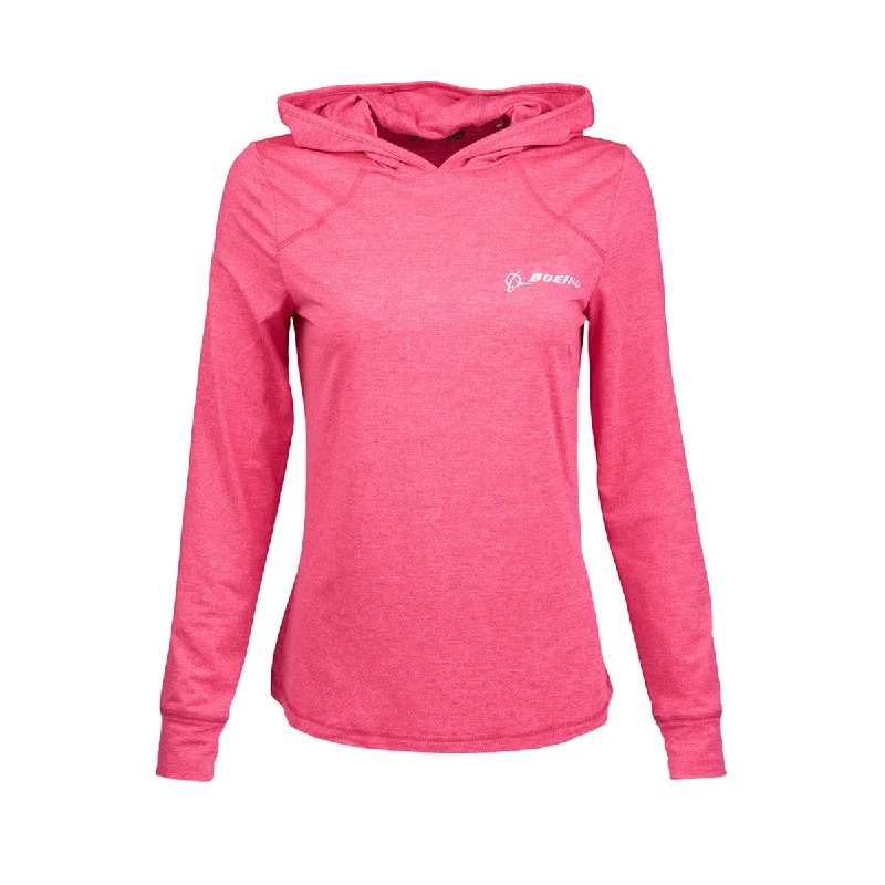Callaway Boeing Women’s Swing Tech™ Jersey Hoodie Hoodie with Double Zipper Versatile Adjustable