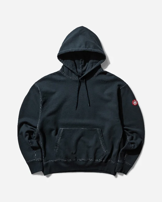 Men's CF8zero8 Hoodie Blue Hoodie with Belted Waist Structured Tailored