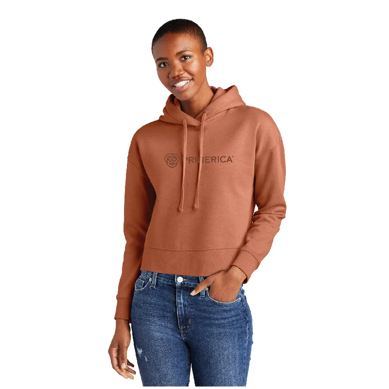 District Women’s V.I.T. Cropped Fleece Hoodie Hoodie with Elastic Waist Stretchable Comfortable District Women’s V.I.T. Cropped Fleece Hoodie Hoodie with Elastic Waist Stretchable Comfortable