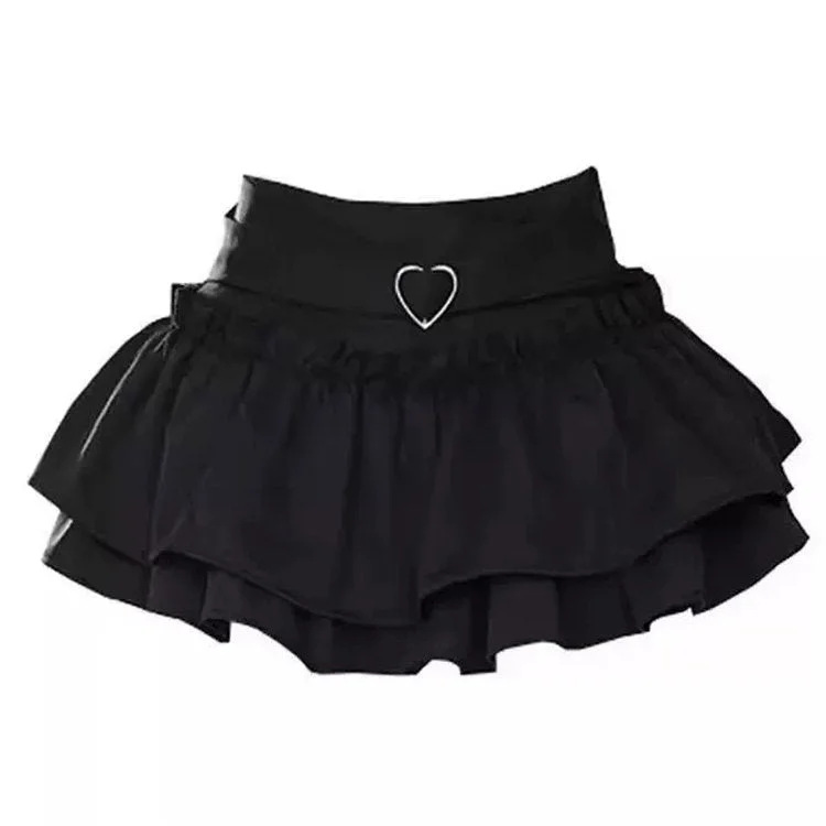 Flirty Babe Ruffle Skirt lightweight skirt design