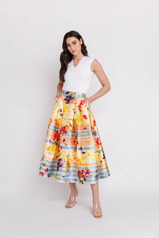 Gratacos Skirt Midi high waist skirt