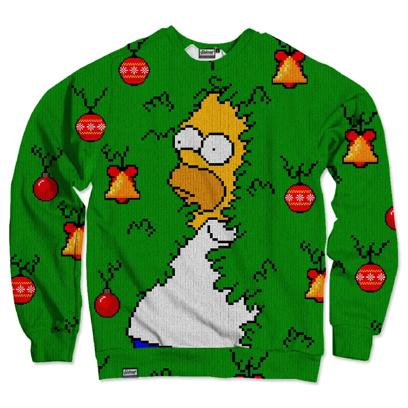 Homer Gone Christmas Unisex Sweatshirt Hoodie Crop Top Short Trendy