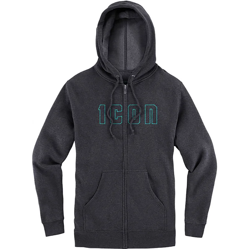 Icon KS Women's Hoody Zip Sweatshirts Cotton Hoodie Fleece Lining Warmth