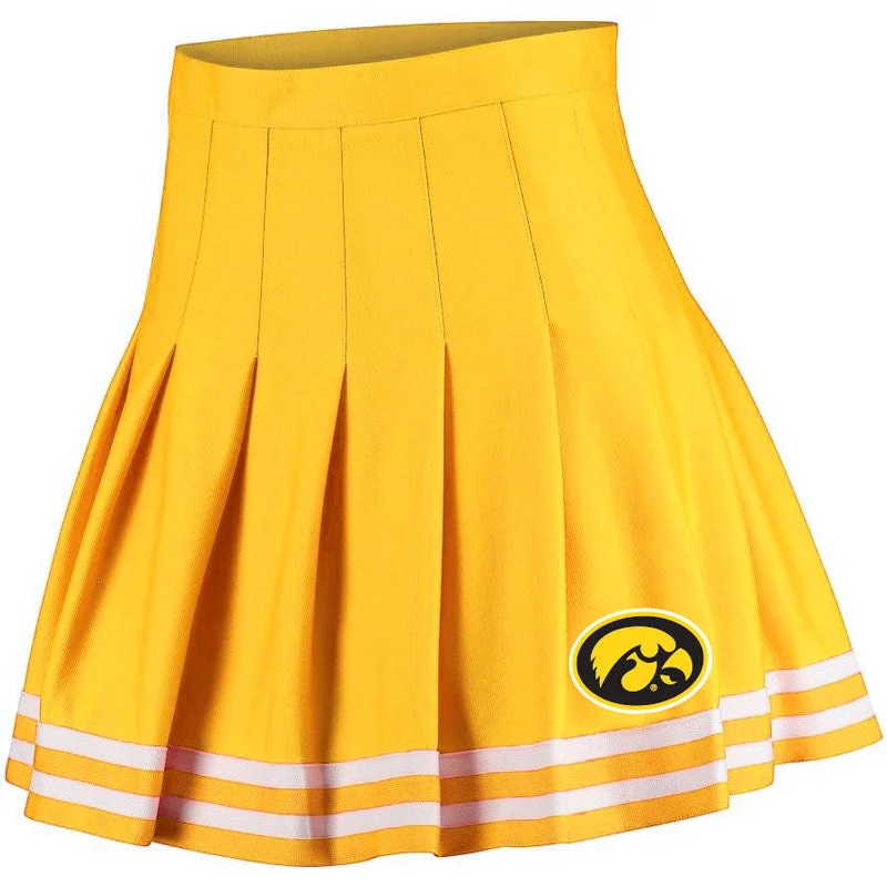 Iowa Hawkeyes Tailgate Skirt cotton skirt soft
