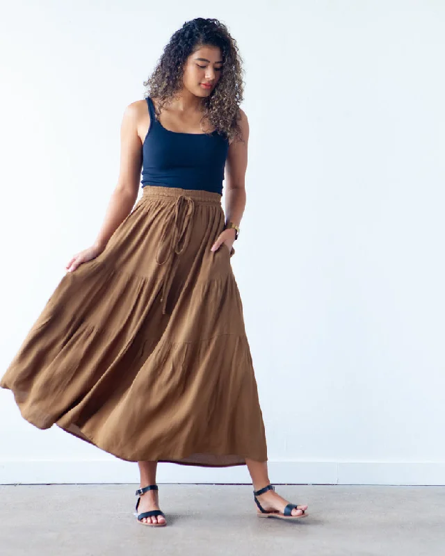 Mave Skirt (sizes 0 - 18) tiered skirt playful