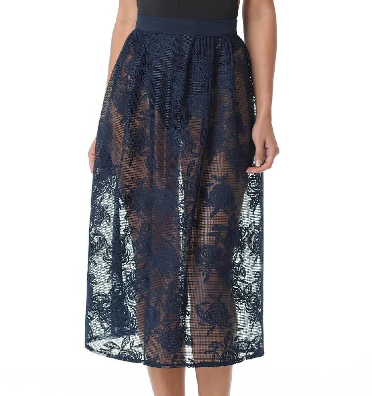 Rafe Lace Skirt floral skirt print