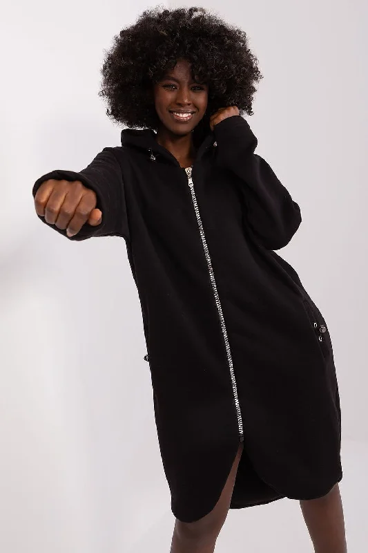 Sweatshirt Relevance Hoodie with Set-In Sleeves Structured Classic