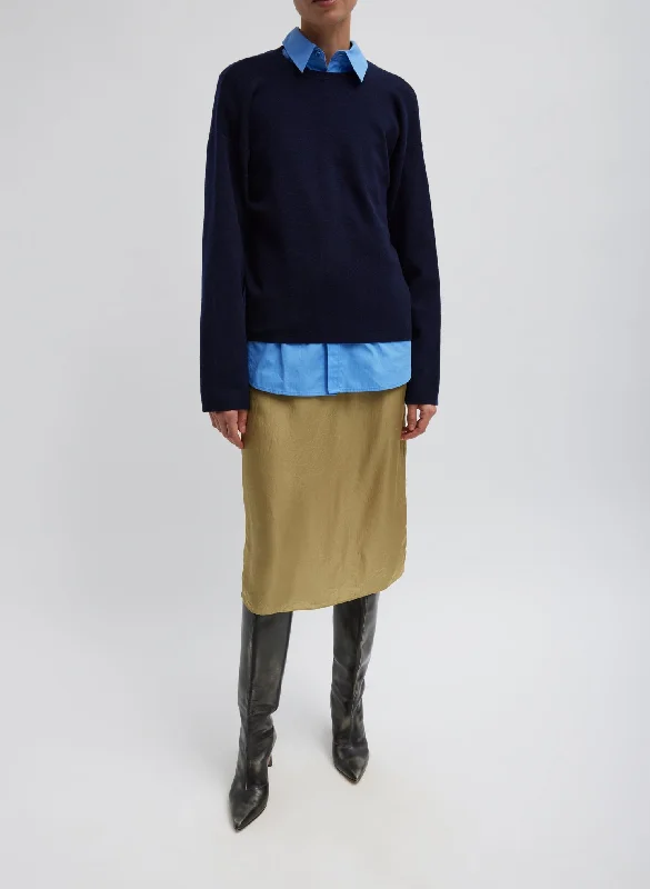 The Slip Skirt corduroy skirt cozy