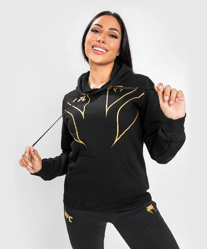 UFC Venum Fight Night 2.0 Replica Women's Hoodie - Champion Hoodie with Zipper Placket Modern Functional