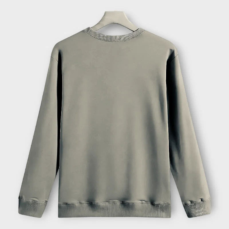 Winter Gray Basic Sweatshirt Hoodie with Mesh Breathable Sporty