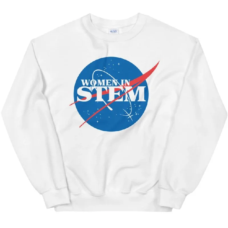 Women in STEM -- Sweatshirt Hoodie with Back Slit Movement Comfort