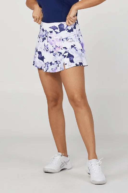 Women's 13" Skort - Lilac Dream cashmere skirt fine