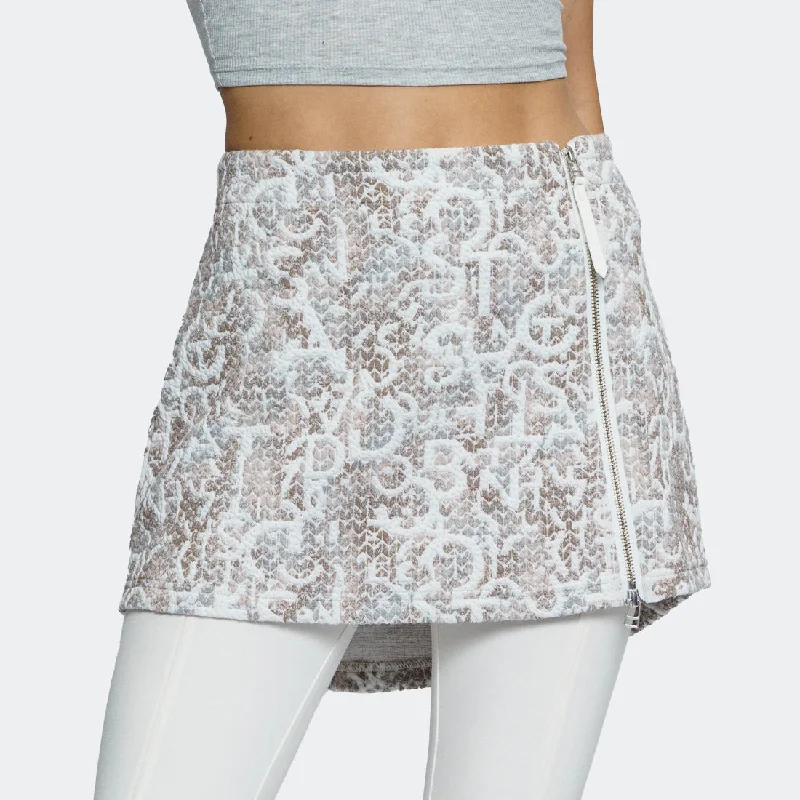 Zip Ski Skirt linen skirt breathable