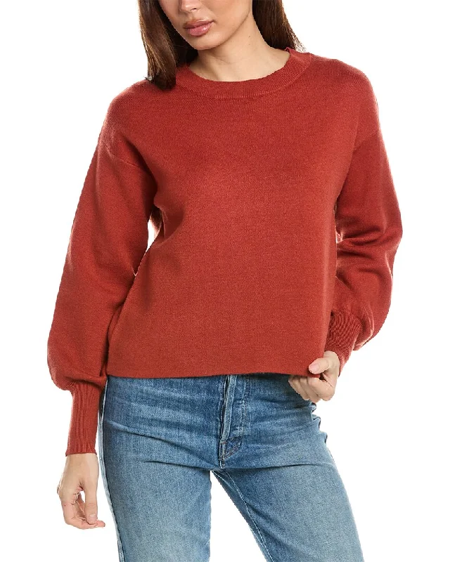 OAT NEW YORK Sweater Turtle Neck Boat Neck Asymmetrical Neck